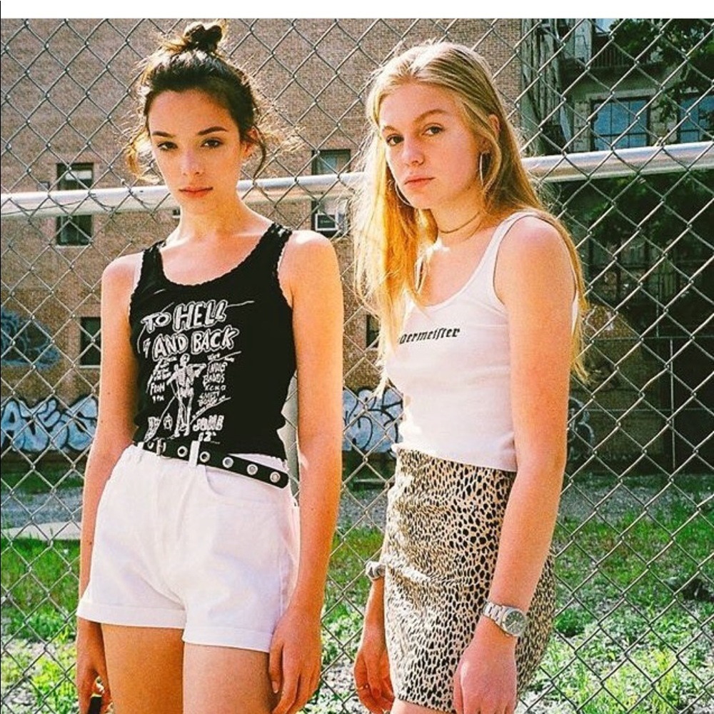 Brandy Melville Cheetah Print Skirt